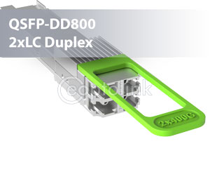 QSFP DD800 2xLC Duplex